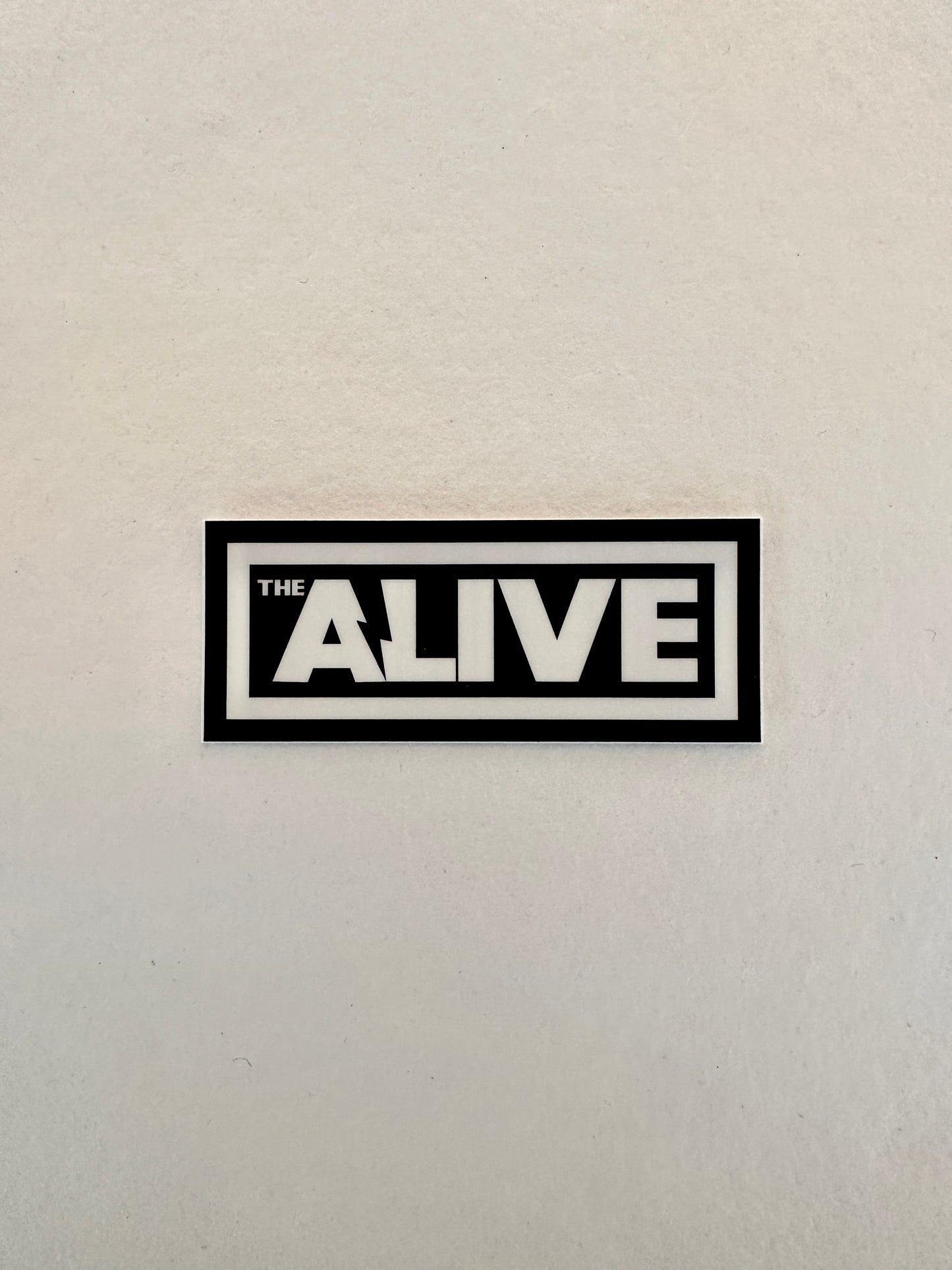 THE ALIVE STICKER