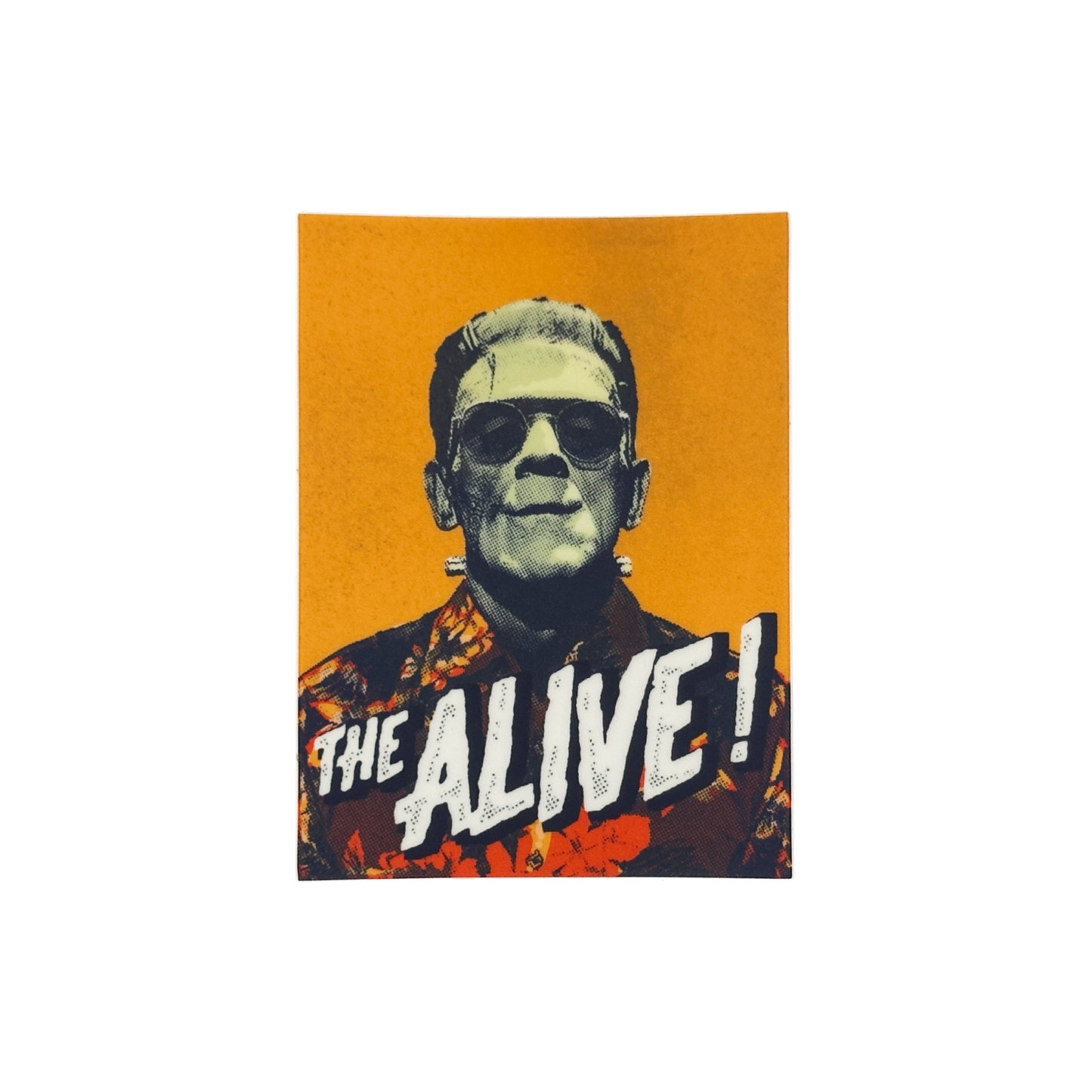 THE ALIVE ALOHA FRANK STICKER