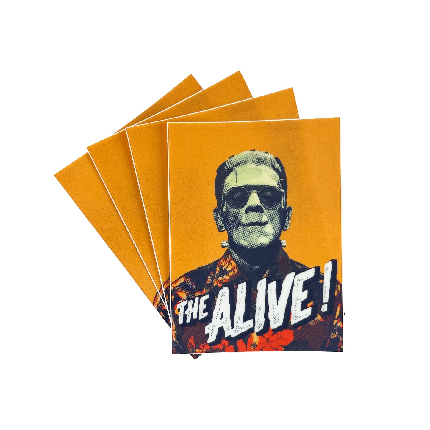 THE ALIVE ALOHA FRANK STICKER