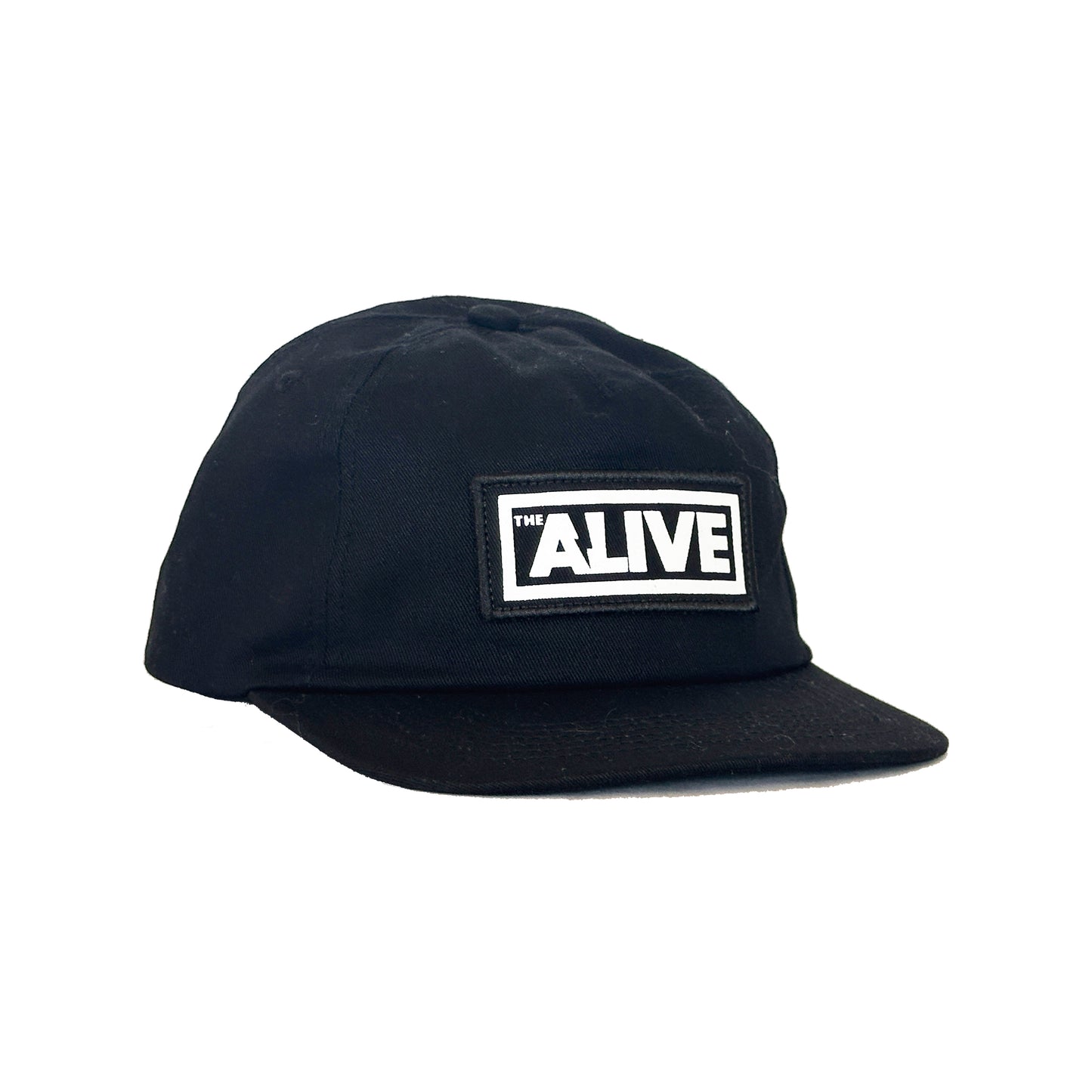 THE ALIVE LOGO HAT BLACK