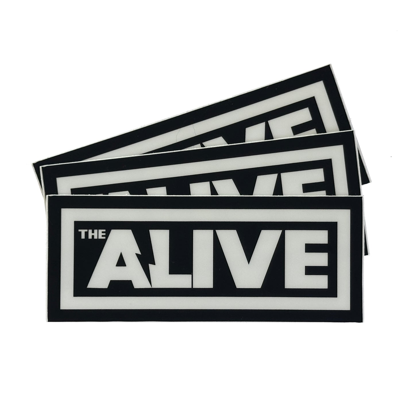 THE ALIVE LOGO STICKERS PACK OF 3