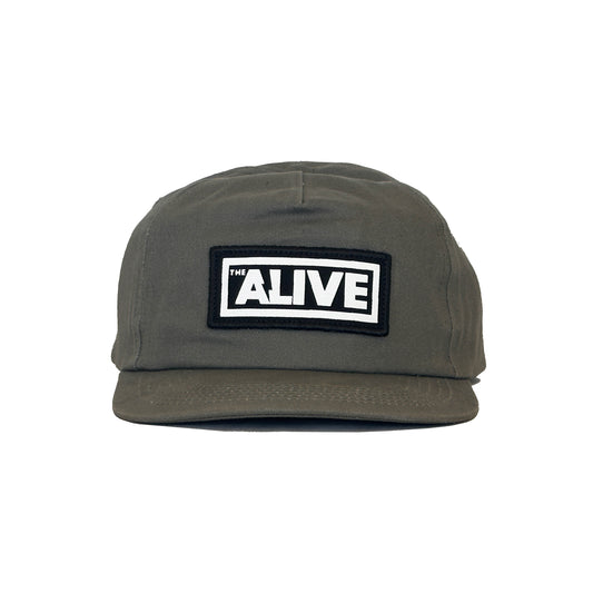THE ALIVE LOGO HAT GREEN